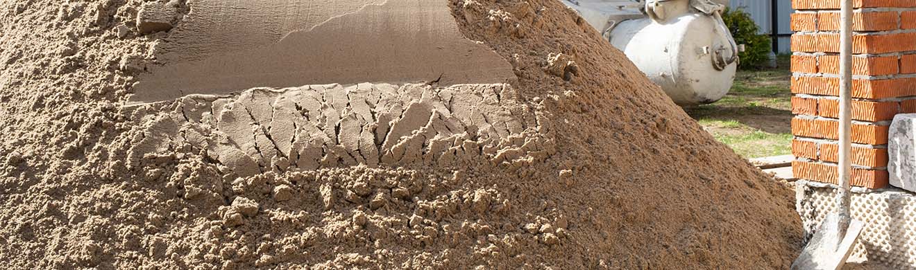 Estrichsand in Frankfurt